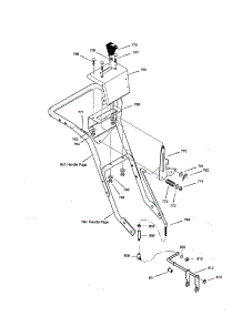 Control Panel parts for Craftsman Gas Snowblower C950524312A from AppliancePartsPros.com