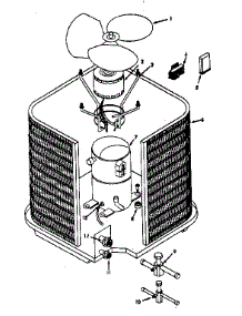 Functional Replacement Parts / 800100 parts for Icp Central Air Conditioner CA5018VKA1 from AppliancePartsPros.com