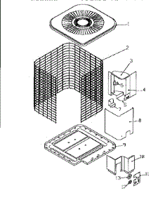 Non-Functional Replacement Parts parts for Icp Central Air Conditioner CA5024VKB1 from AppliancePartsPros.com