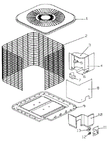 Non-Functional parts for Icp Central Air Conditioner CA5536QKA1 from AppliancePartsPros.com