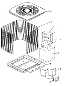 Non-Functional parts for Icp Central Air Conditioner CA5542QKA1 from AppliancePartsPros.com