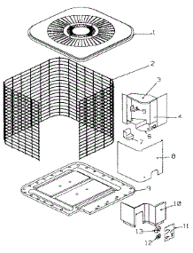 Non-Functional parts for Icp Central Air Conditioner CA5542VKA1 from AppliancePartsPros.com