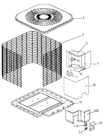 Non-Functional parts for Icp Central Air Conditioner CA5548QKA1 from AppliancePartsPros.com