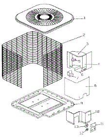 Non-Functional Replacement parts for Icp Central Air Conditioner CA7536QKA1 from AppliancePartsPros.com