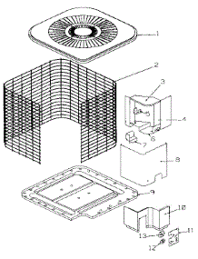 Non-Functional Replacement parts for Icp Central Air Conditioner CA7548QKA1 from AppliancePartsPros.com