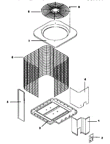 Non-Functional Replacement Parts parts for Icp Central Air Conditioner CA9036VKA2 from AppliancePartsPros.com
