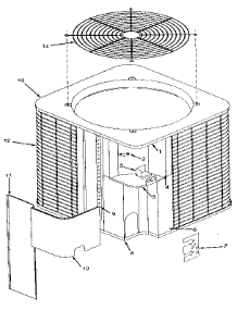 Non-Functional parts for Icp Central Air Conditioner CA9048VKA1 from AppliancePartsPros.com