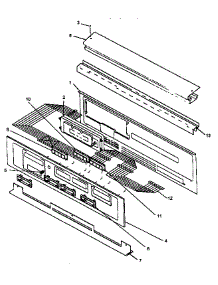 Control Panel parts for Amana Electric Range CACO27SE1/P41132338N from AppliancePartsPros.com