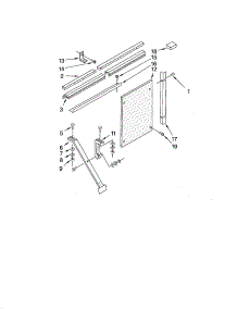 Installation Assembly parts for Crosley Room Air Conditioner CAH24WCR1 from AppliancePartsPros.com