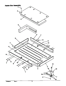 Heater Box Assy parts for Amana Electric Cooktop CAK2T30E2-P1131597NE from AppliancePartsPros.com