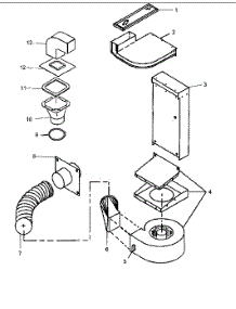 Ventilation Parts parts for Amana Electric Range CARDS801E-P1131925NE from AppliancePartsPros.com