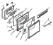 Oven Door Assy