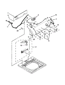 Controls And Water Inlet Parts parts for Crosley Washer CAW9444XQ4 from AppliancePartsPros.com