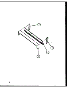 Backguard parts for Amana Electric Range CBE24AAL/P1137944NL from AppliancePartsPros.com