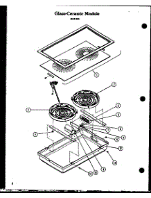 Glass-Ceramic Module (Cc-2 / P27271-2S) parts for Amana Range CC-3/P27271-3S from AppliancePartsPros.com
