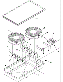 Ach100(Halogen / Radiant, 8" / 6") (Ach100e / P1133381ne) (Ach100w / P1133381nw) (Akes3060e / P1131752ne) (Akes3060e / P1131756ne) (Akes3060e / P1131758ne) (Akes3060ww / P1131752nww) (Akes3060ww / P1131756nww) (Akes3060ww / P1131758nww) parts for Amana Range CC12HRW1-P1133372NW from AppliancePartsPros.com