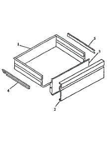 Drawer  (Ards800e / P1131920ne) (Ards800ww / P1131920nww) (Cards800e / P1131922ne) (Cards800ww / P1131922nww) parts for Amana Electric Range CC1E-P1155201 from AppliancePartsPros.com