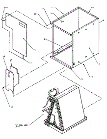 Cased Coil Assembly (Cca18tca / P1178601c) (Cca18tcb / P1178701c) (Cca24tca / P1178602c) (Cca24tcb / P1178702c) (Cca30tca / P1178603c) (Cca30tcb / P1178703c) (Cca30tdb / P1178708c) (Cca36tca / P1178604c) (Cca36tcb / P1178704c) (Cca36tdb / P1178709c) (Cca42tca / P1178605c) (Cca parts for Amana Central Air Conditioner CCA24TCA/P1178602C from AppliancePartsPros.com