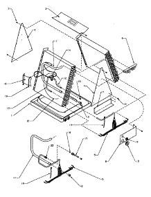 "A" Coil Assembly (Cca42fua / P1111002c) (Cca42tca / P1178605c) (Cca42tcb / P1178705c) (Cca42tdb / P1178710c) (Cca42tua / P1124805c) (Cca48tca / P1178606c) (Cca48tcb / P1178706c) parts for Amana Central Air Conditioner CCA24TCA/P1178602C from AppliancePartsPros.com