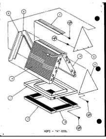 Vcfc - "A" Coil (Vcfc18aovb / P1108901c) (Vcfc24oavb / P1108902c) (Vcfc3oaovb / P1108903c) (Vcfc36aovb / P1108904c) parts for Amana Central Air Conditioner CCC20-P1101902C from AppliancePartsPros.com
