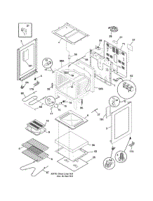 Body parts for Crosley Electric Range CCRE350GBBA from AppliancePartsPros.com