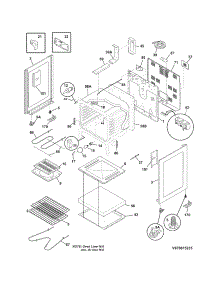 Body parts for Crosley Electric Range CCRE3870MSC from AppliancePartsPros.com