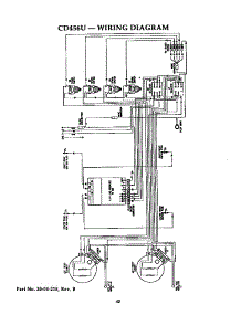 Wiring Diagram parts for Thermador Electric Cooktop CD456U from AppliancePartsPros.com