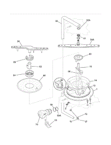 Motor & Pump parts for Crosley Dishwasher CDB600KW1B from AppliancePartsPros.com