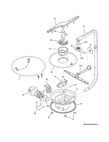 Motor & Pump parts for Crosley Dishwasher CDB900NS1A from AppliancePartsPros.com