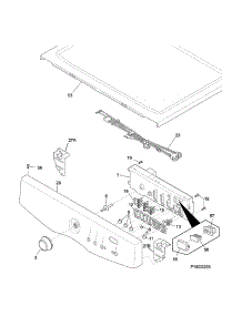 Controls parts for Crosley Dryer CDG4701QW0 from AppliancePartsPros.com