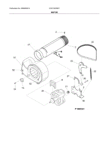 Motor parts for Crosley Dryer CDG7300RW1 from AppliancePartsPros.com
