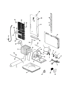 Unit Compartment & System parts for Maytag Side-By-Side Refrigerator CDNS24V9-BR86A from AppliancePartsPros.com