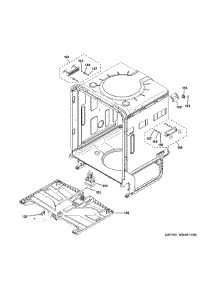 Body Parts (2) parts for Ge Dishwasher CDT855M5N0S5 from AppliancePartsPros.com