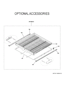 Optional Accessories parts for Ge Dishwasher CDT855P2N0S1 from AppliancePartsPros.com