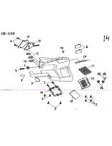 Control Assy parts for Singer Electronic Sewing Machine CE-100 from AppliancePartsPros.com