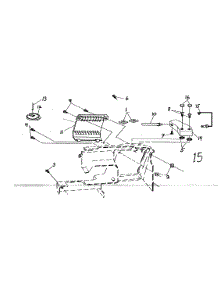 Back Cover Assy parts for Singer Electronic Sewing Machine CE-100 from AppliancePartsPros.com