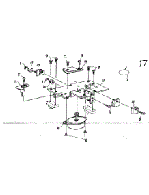 Step Motor Assy 3 parts for Singer Electronic Sewing Machine CE-100 from AppliancePartsPros.com