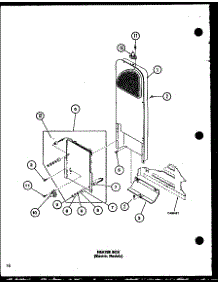 Heater Box (Electric Models) (Ce2402 / P7762235w) (Ce2402 / P7762335w) parts for Amana Dryer CE2402-P7762335W from AppliancePartsPros.com