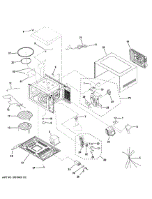 Oven Cavity Parts parts for Ge Countertop Microwave CEB515M2N1S5 from AppliancePartsPros.com