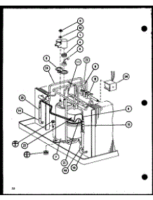 Compressor parts for Amana Room Air Conditioner CES2183HER/P9945901R from AppliancePartsPros.com