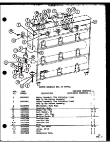 (Ces2183hes / P9945902r) (B18c3hes / P9945904r) parts for Amana Room Air Conditioner CES2183HER/P9945901R from AppliancePartsPros.com