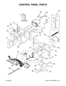 Control Panel Parts parts for Whirlpool Laundry Center CET9000GQ0 from AppliancePartsPros.com