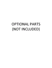 Optional Parts Not Included parts for Whirlpool Laundry Center CET9000GQ0 from AppliancePartsPros.com