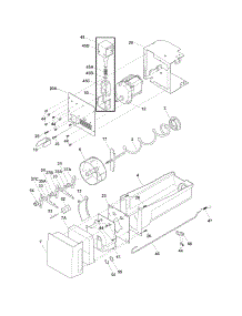 Ice Container parts for Crosley Bottom-Mount Refrigerator CFD26WIS0 from AppliancePartsPros.com