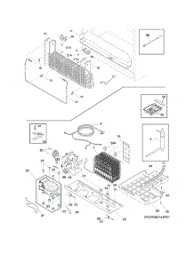 Cooling System parts for Crosley Bottom-Mount Refrigerator CFD27WIPS3 from AppliancePartsPros.com