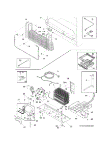 Cooling System parts for Crosley Bottom-Mount Refrigerator CFD28SDQS0 from AppliancePartsPros.com