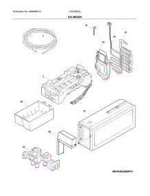 Ice Maker parts for Crosley Bottom-Mount Refrigerator CFD28WIQWA from AppliancePartsPros.com