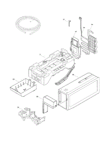 Ice Maker parts for Crosley Bottom-Mount Refrigerator CFD28WIS9 from AppliancePartsPros.com