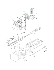 Ice Container parts for Crosley Bottom-Mount Refrigerator CFD28WIW8 from AppliancePartsPros.com