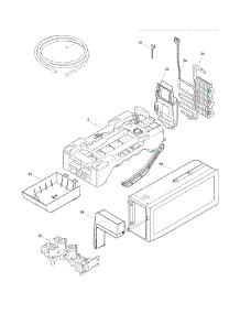 Ice Maker parts for Crosley Bottom-Mount Refrigerator CFD28WIW8 from AppliancePartsPros.com